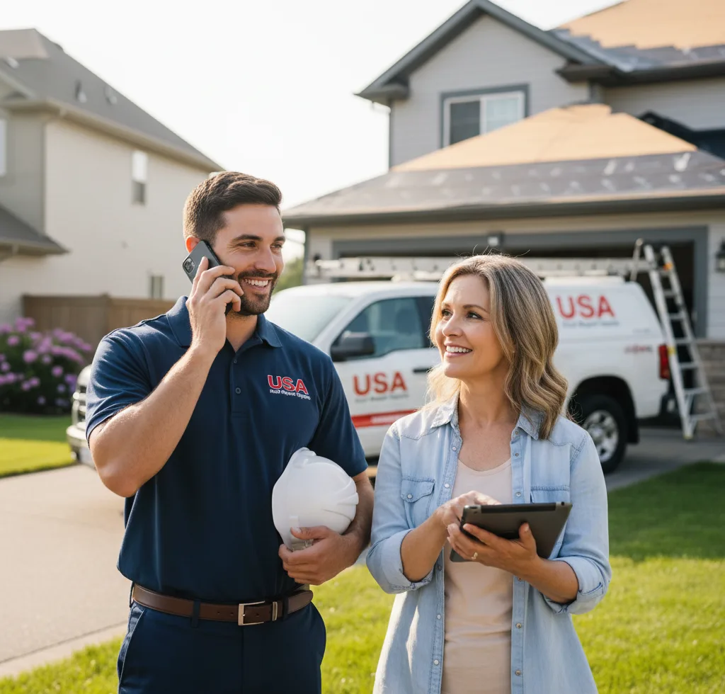 USA Roof Repair Experts customer support in Arcata
